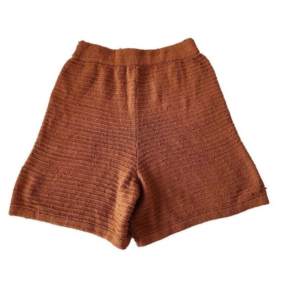 Free People Beach Shorts Womens Small Boho Carter Knit High Waisted Loungewear - Picture 3 of 4